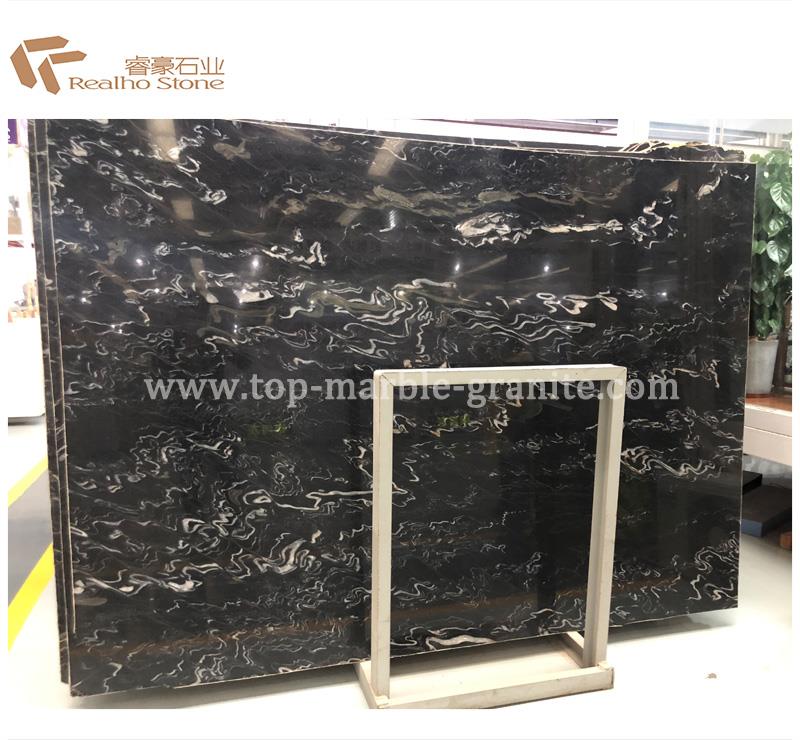 natural black quartzsite