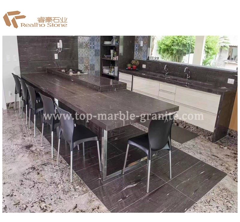 grey marble kitchen tiles