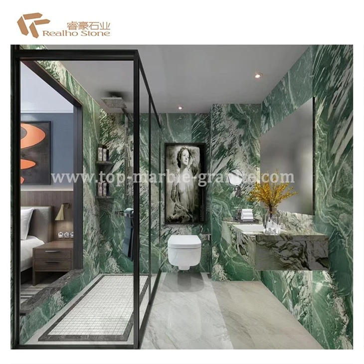 dark green marble