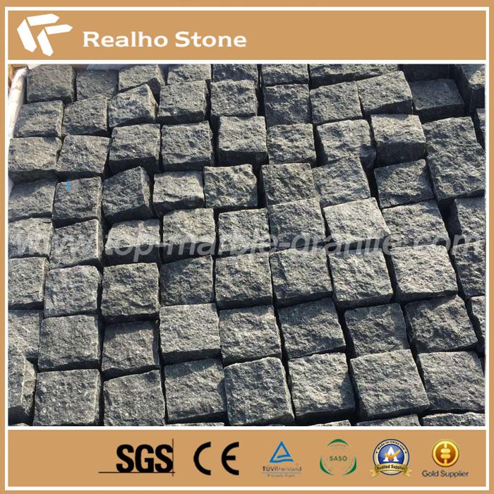Hainan Black Basalt Cobble Paving Stone