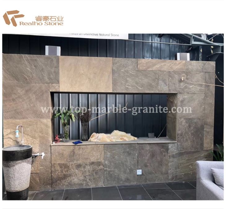 French Pattern China Yellow Sandstone Paving