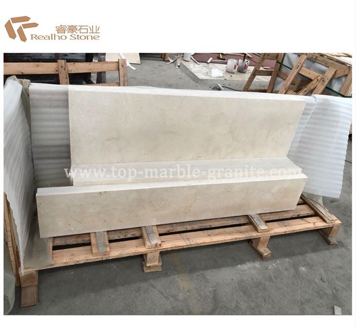 cream marfil marble tile