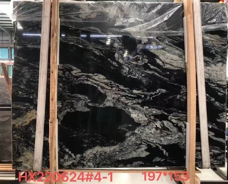 multi-black granite