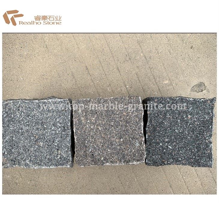 Granite cubic for paving